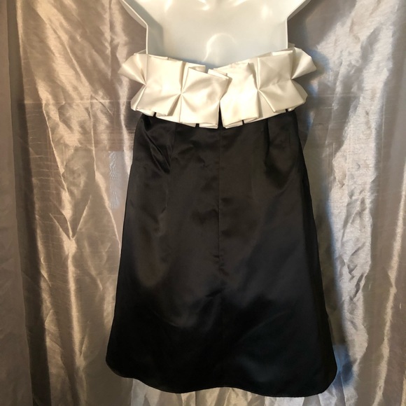 ABS Ruffle Top Strapless Dress - Picture 5 of 5